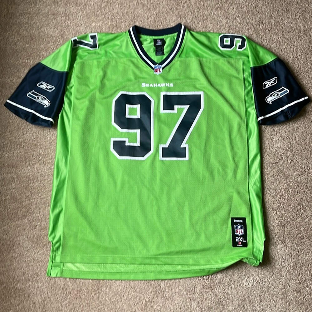 Reebok NFL Men’s Patrick Kerney Seattle Seahawks Jersey